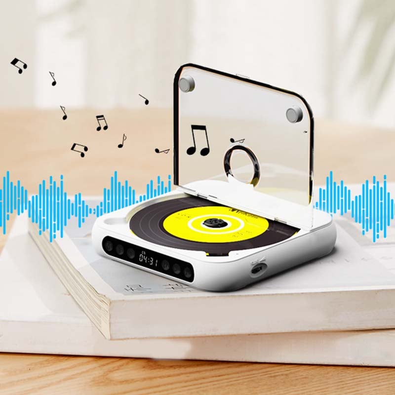 BĂ€rbar CD-spelare med Bluetooth