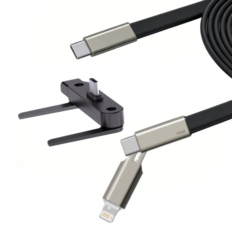 240 W snabbladdningskabel med SMART hållare (360°)