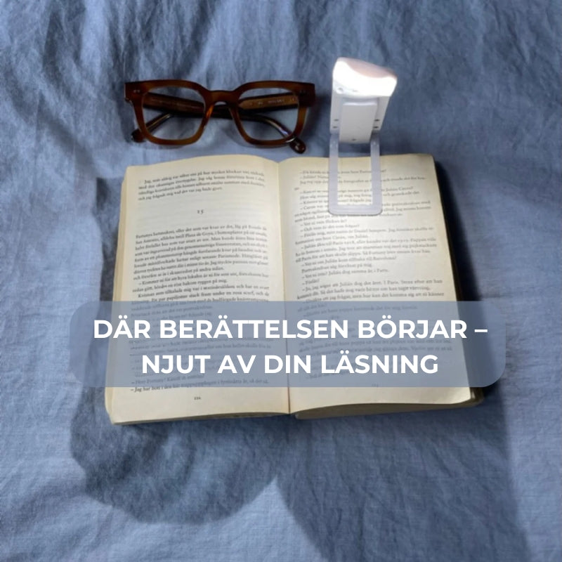 LED läslampa (mini)- Njut av din läsning överallt