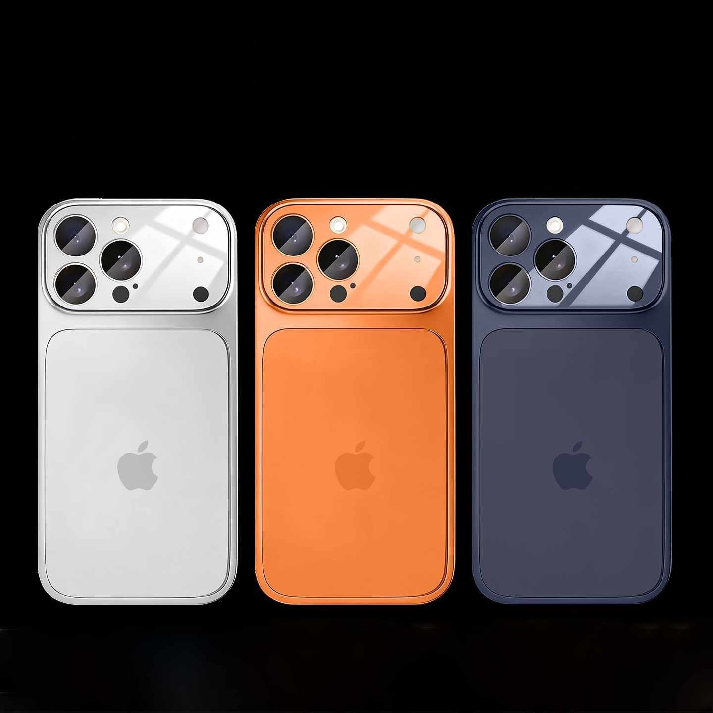 Metalliskt Magsafe iPhone-skal