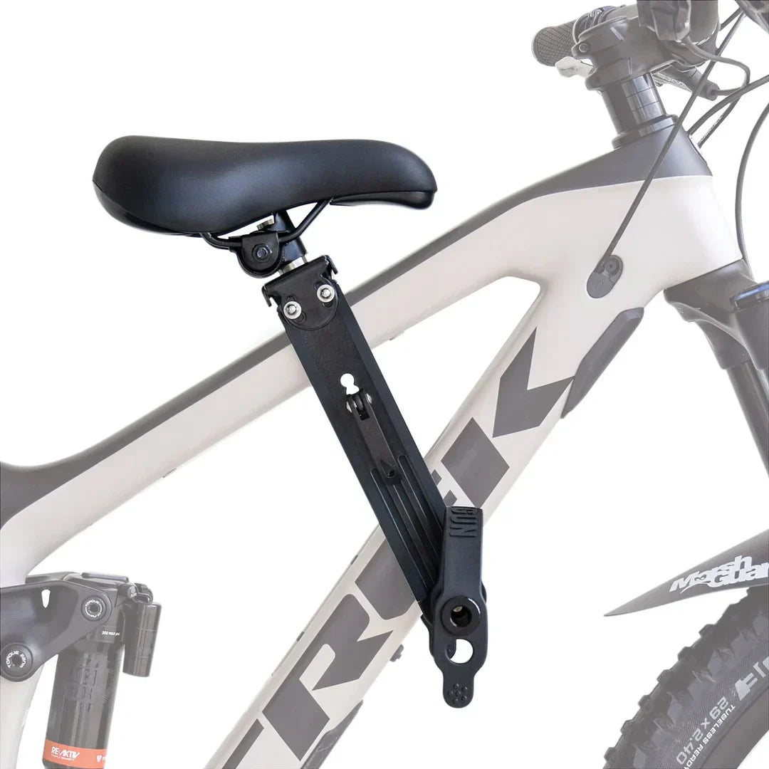 Frontmonterad barnstol för cykel