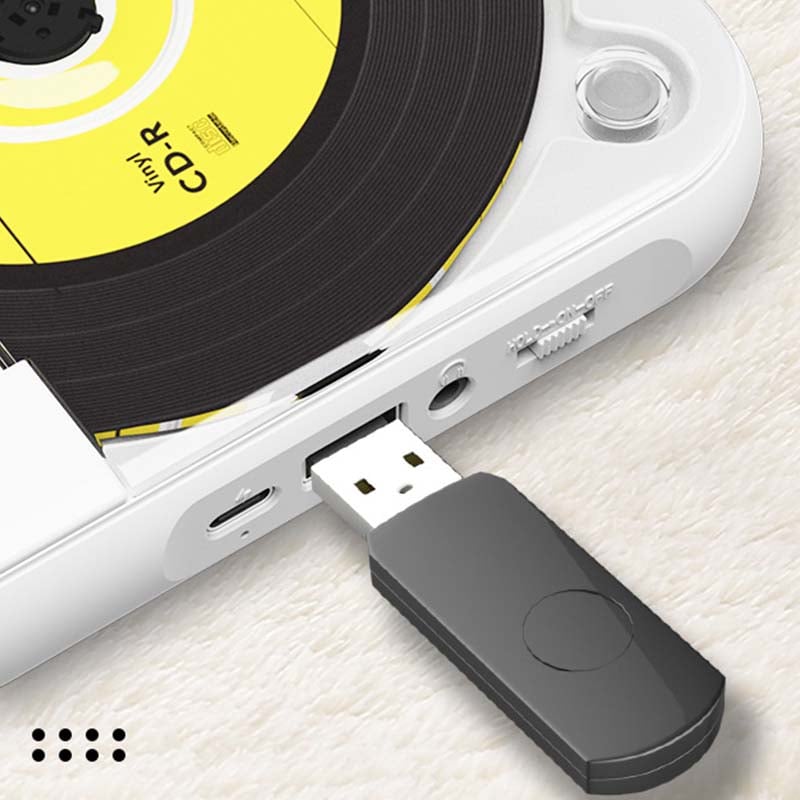 Bärbar CD-spelare med Bluetooth